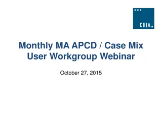 Massachusetts APCD Updates & User Symposium Details