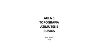 Understanding Azimuths and Bearings in Topography and Surveying
