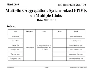 Synchronized PPDUs on Multiple Links: Improving MLD Throughput