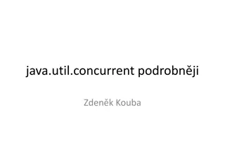 Java Concurrency Principles and Practices
