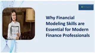 Why Financial Modeling Skills are Essential for Modern Finance Professionals