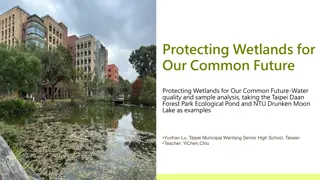Protecting Wetlands for a Sustainable Future with Water Quality Analysis