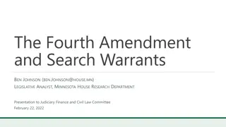 Understanding Fourth Amendment & Search Warrants in Minnesota