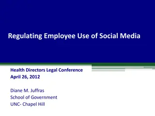Legal Issues of Monitoring Employee Social Media Use
