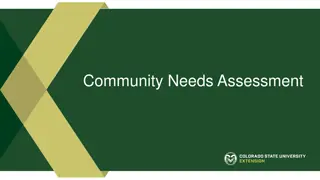 Community Needs Assessment: Empowering Coloradans for Impactful Change