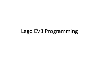 Explore LEGO EV3 Programming Features