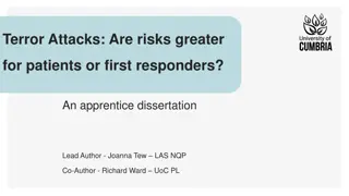Impact of Terror Attacks on Mental Wellbeing of First Responders: A Literature Review