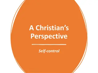 Christian Perspective on Self-Control and Importance for Spiritual Growth