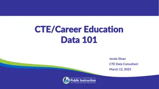 Utilizing CTE Data for Educational Enhancement