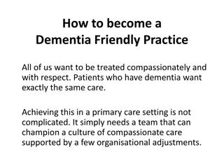 Guide to Creating a Dementia-Friendly Practice