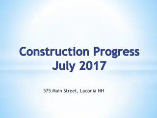 Construction Progress and Renovation Updates at 575 Main Street, Laconia NH