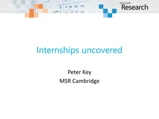 Microsoft Research Cambridge Internship Program Details