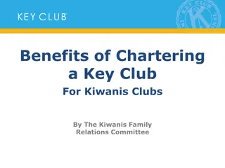 Benefits of Chartering a Key Club for Kiwanis Clubs