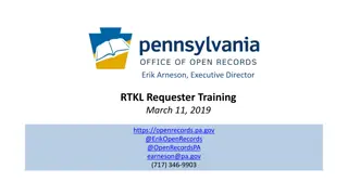 Understanding Right-to-Know Law Basics and Filing Requests