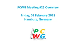 Insights from PCWG Meeting #23: Wind Turbine Performance and Roadmap Update in Hamburg