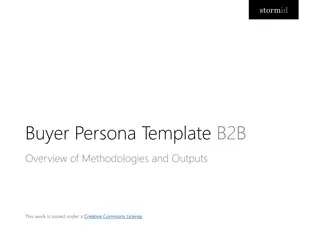 Effective B2B Buyer Persona Strategies