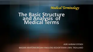 Medical Terminology and Oncology Overview