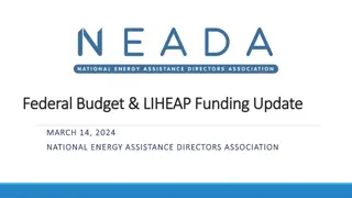 LIHEAP Funding Updates and Federal Budget Status 2024