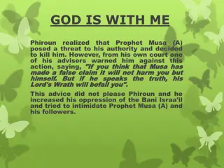 The Divine Intervention: Pharaoh's Defiance and Prophet Musa's Exodus