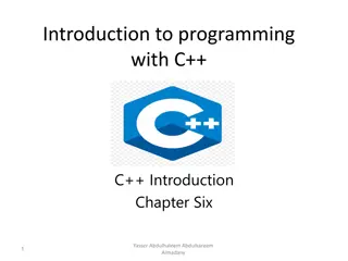Introduction to C++ Conditions and If Statements