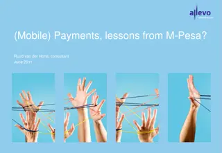 Mobile Payments: Lessons from M-Pesa - A Detailed Overview