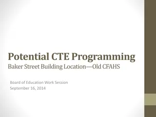 Career and Technical Education Course Offerings in Colorado