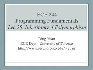 Understanding Polymorphism and Virtual Functions in C++