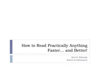 Efficient Reading Strategies to Improve Comprehension