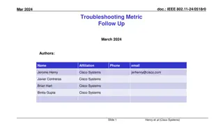 Troubleshooting IoT Connectivity and Reliability in IEEE 802.11 Networks
