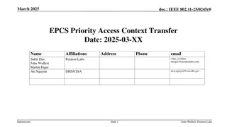 Seamless Roaming Context Transfer in IEEE 802.11-25