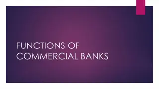 Functions of Commercial Banks and Their Impact on Economic Development
