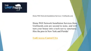 Home Wifi Network Installation Services Unifinerds.com