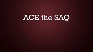Effective Strategies for SAQ Success