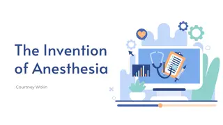 The Invention of Anesthesia: A Brief History and Impact