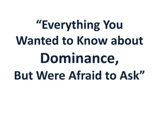 Understanding Dominance and Leadership in Al-Anon Service