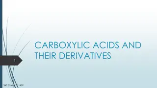 Understanding Carboxylic Acids and Their Derivatives