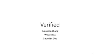 Verified Distributed Systems: Importance and Methodology