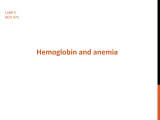 Understanding Hemoglobin, Anemia, and Blood Disorders