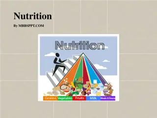 Understanding Nutrition: Essential Components for Optimal Health