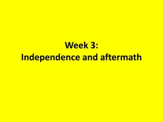 Brazilian Independence and Colonial Revolts in the Late 18th Century