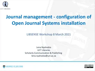 Effective Management of Open Journal Systems: Installation & Benefits