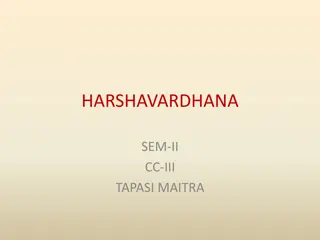 Harshavardhana: Indian Emperor of the Vardhana Dynasty