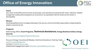 Energizing Wisconsin: Office of Energy Innovation Initiatives