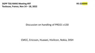 Handling of PRD21 v130 in 3GPP TSG-RAN5 Meeting #97 Toulouse