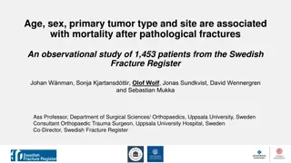 Mortality Factors in Pathological Fractures Study