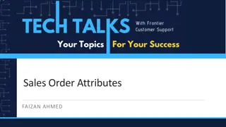 Customize Sales Order Attributes: Enhance Order Management Efficiency
