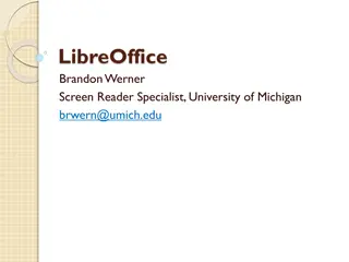 Enhancing Accessibility and Compatibility with LibreOffice