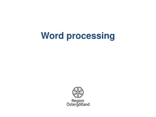 An Overview of Microsoft Word: Features and Functions