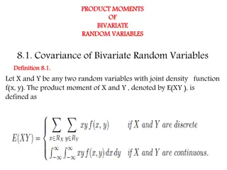Understanding Covariance of Bivariate Random Variables
