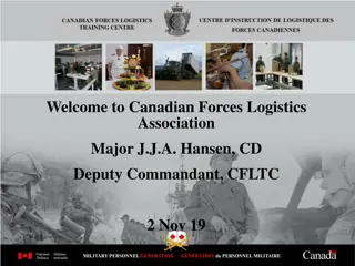 Canadian Forces Logistics Association Overview